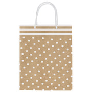 VREĆICE UKRASNE 30X40X12CM BIJELE TOČKE REX-SAUL SADOCH SDE41-053D