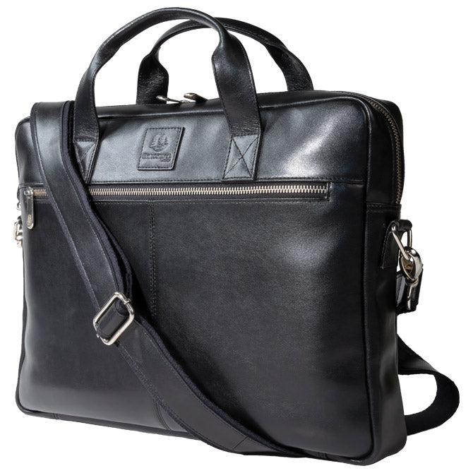 TORBA POSLOVNA ZA NOTEBOOK 15,6" KOŽNA EXACTIVE EXACOMPTA 17437E CRNA
