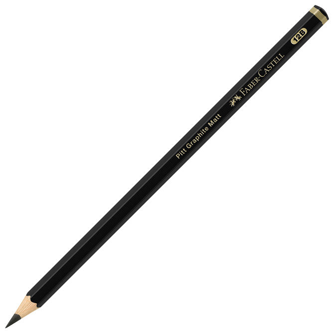 SVINČNIK GRAFITNI 12B PITT GRAPHITE MATT FABER-CASTELL 115212