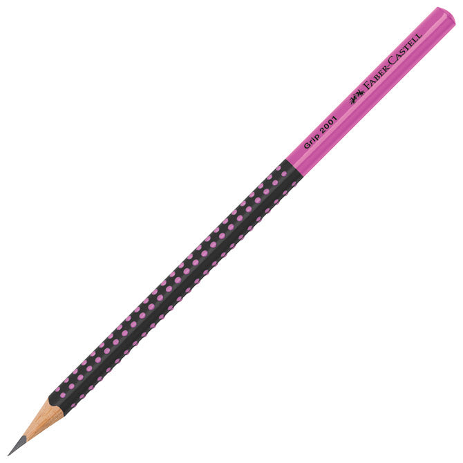 SVINČNIK GRAFITNI HB GRIP 2001 TWO TONE V KOZARCU PK144 FABER CASTELL 517020 SORTIRANO