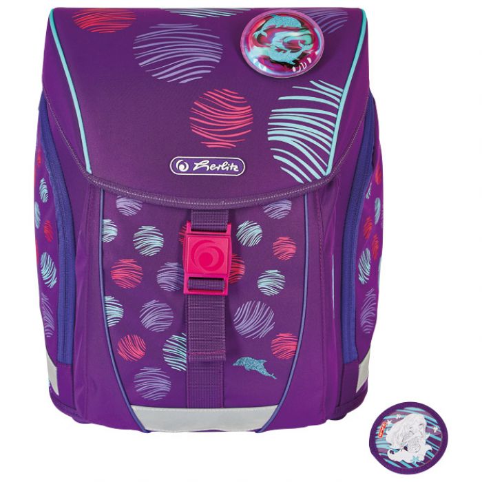 TORBA ŠKOLSKA ANATOMSKA FILOLIGHT SEA BUBBLES HERLITZ 50037933 * DO ISTEKA ZALIHA