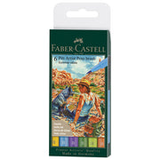 SET PITT ARTIST BRUSH B  6BOJA SUMMER VIBES FABER-CASTELL 167178 BLISTER