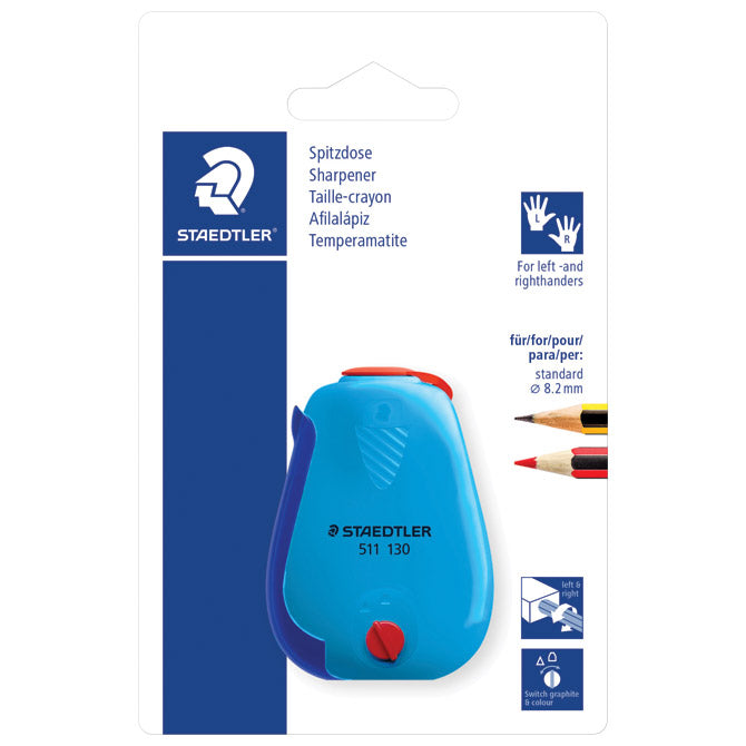 KOVINSKI ŠILČEK S PVC ŠKATLO STAEDTLER 511 130 BK SORTIRANO BLISTER