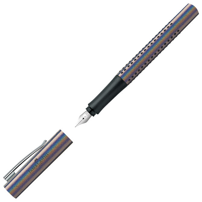 NALIVPERO GRIP 2011 (F) GLAM FABER CASTELL 140843 BISERNO SREBRNA