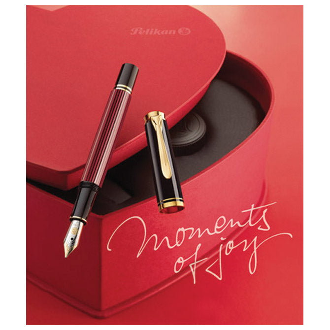 Nalivnik souveran m800 (f) pelikan 816564 rdeč