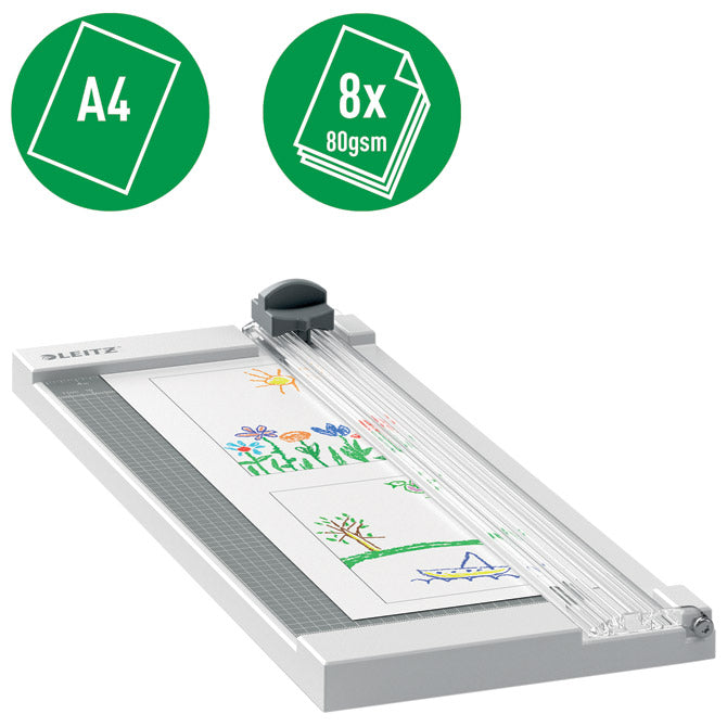 Rezač stolni za papir  8l precision home a4 leitz 90250000