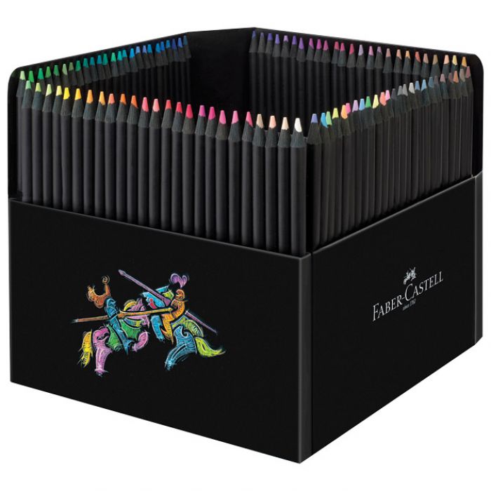 BOJE DRVENE 100BOJA TROKUTASTE BLACK EDITION FABER CASTELL 116411 BLISTER