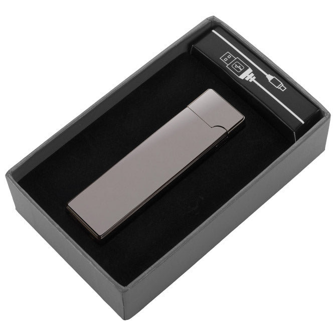 Upaljač elektronski pierre cardin smart punjiv na usb h6802000ip3 tamno sivi