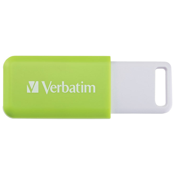 MEMORIJA USB 32GB 2.0 DATABAR VERBATIM 49454 ZELENA BLISTER