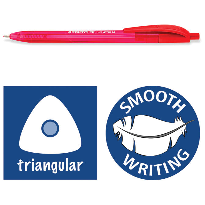 OLOVKA KEMIJSKA BALL STAEDTLER 4230 M-2 CRVENA