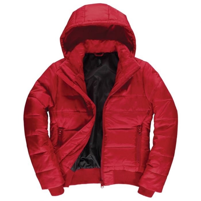 JAKNA ZIP ŽENSKA B&C SUPERHOOD CRVENA L * DO ISTEKA ZALIHA