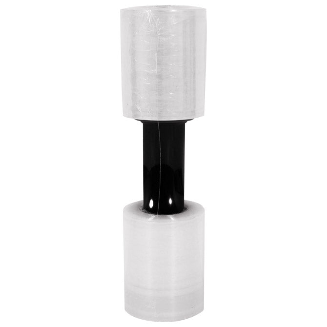 FOLIJA ZA OVIJANJE MINI 10CM/150M-2ROLE PLUS DRŽALO STRETCH FORNAX PROZORNA