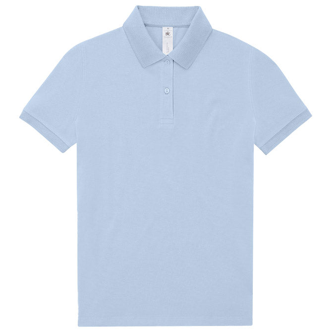 MAJICA KRATKI RUKAVI B&C MYPOLO180 WOMEN 180G SVIJETLO PLAVA S
