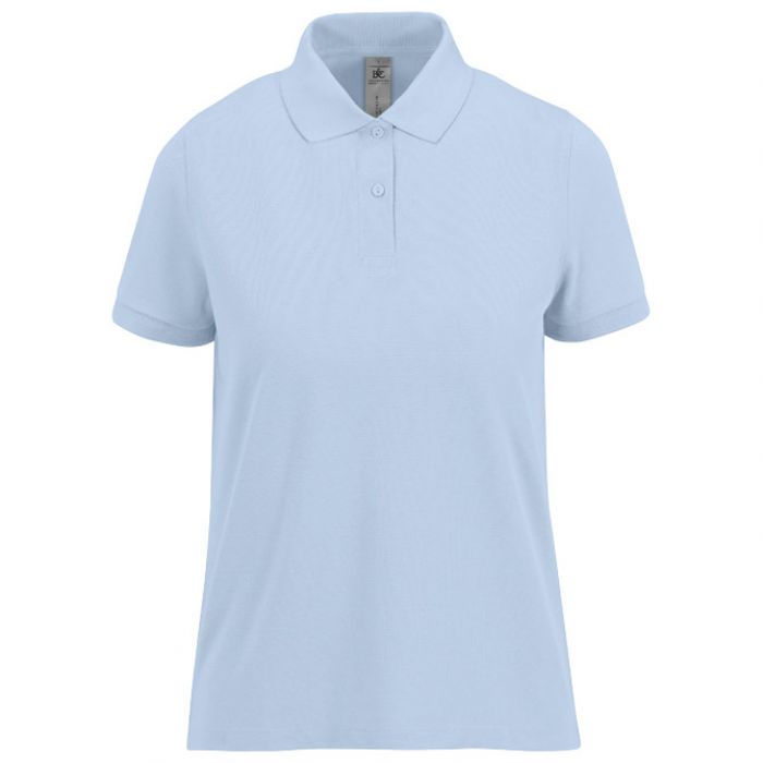 MAJICA KRATKI RUKAVI B&C MYPOLO180 WOMEN 180G SVIJETLOPLAVA XS