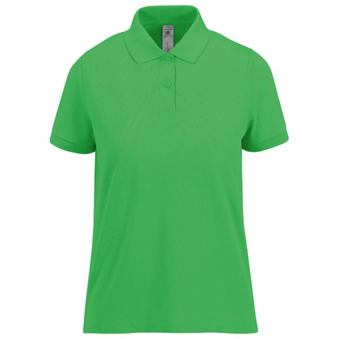 MAJICA KRATKI RUKAVI B&C MYPOLO180 WOMEN 180G SVIJETLOZELENA XS