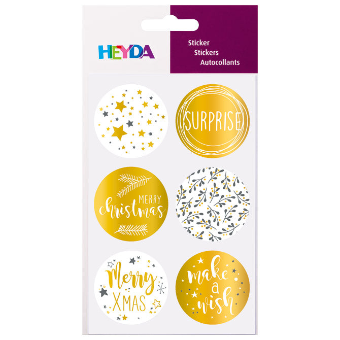 NALJEPNICE UKRASNE FI4CM MERRY XMAS PK4 HEYDA 20-37808 07 BLISTER