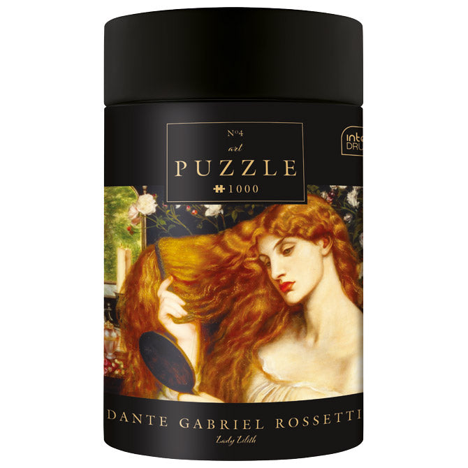 PUZZLE 1000 KOM TUBA ART.4 DANTE GABRIEL ROSSETTI "LADY LILITH" INTERDRUK