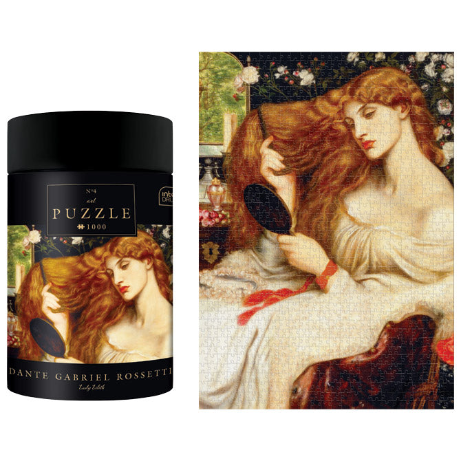 PUZZLE 1000 KOS CEV ART.4 DANTE GABRIEL ROSSETTI "LADY LILITH" INTERDRUK