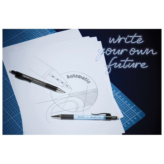 OLOVKA TEHNIČKA 0,5 MM GRIP MATIC FABER CASTELL 137554 SKY BLUE