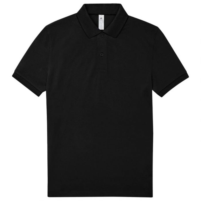 MAJICA KRATKI RUKAVI B&C MYPOLO180 180G - Crna