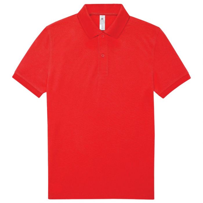 MAJICA KRATKI RUKAVI B&C MYPOLO180 180G - Crvena