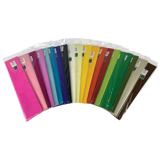PAPIR UKRASNI TISSUE 50X76CM PK6 CARTOTECNICA ROSSI F082 NARANČASTI BLIS.