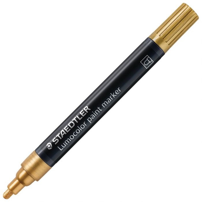 MARKER AKRILNI 2,4 MM LUMOCOLOR STAEDTLER 349-11 ZLATNI