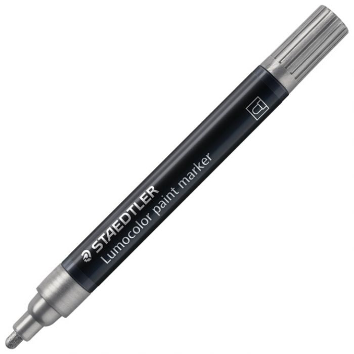 MARKER AKRILNI 2,4 MM LUMOCOLOR STAEDTLER 349-81 SREBRNI