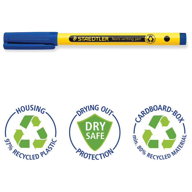 FLOMASTER FINELINER 0,6MM NORIS STAEDTLER 307-3 MODRA