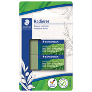 Radirka Mars pk2 Staedtler 526 83BK2 reciklirana zelena blister