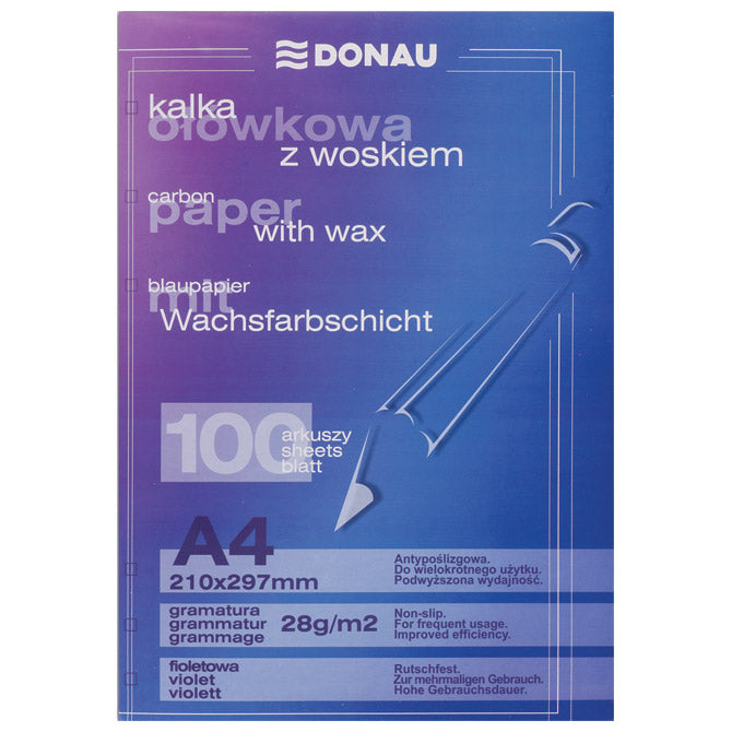 INDIGO RUČNI FILM A4 PK100 DONAU 1923100PL-23 PLAVI