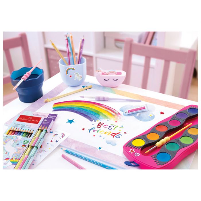 GLITTER U TUBI RAINBOW PK2 FABER CASTELL 125089 * DO ISTEKA ZALIHA