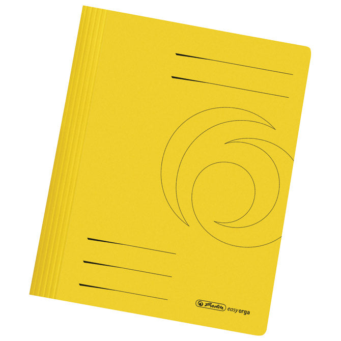 FASCIKL MEHANIKA EURO KARTON A4 HERLITZ 11034303 ŽUTI