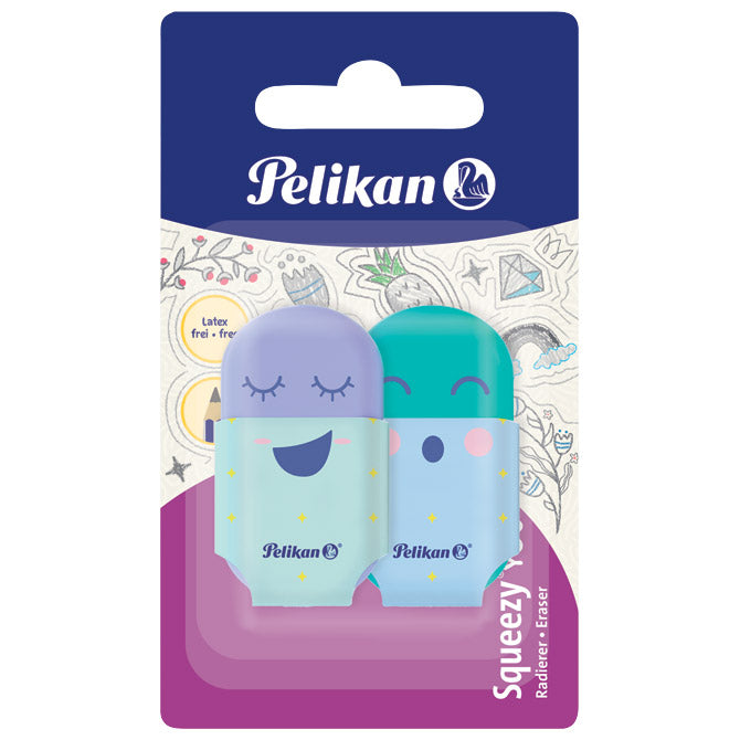 GUMICA SQUEEZY YOU PK2 PELIKAN 606219 SORTIRANO BLISTER