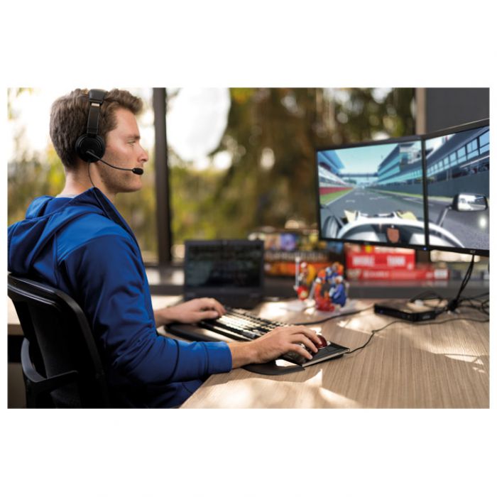 SLUŠALICE PLUS MIKROFON USB KENSINGTON K97601WW CRNE