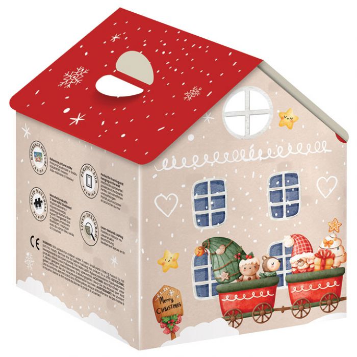 PUZZLE 250 KOM KUĆICA CHRISTMAS "WINTER TIME" INTERDRUK * DO ISTEKA ZALIHA