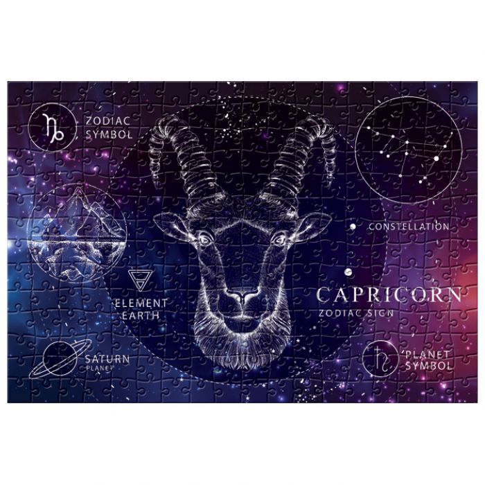 PUZZLE 250 KOM ZODIAC 10 CAPRICORN (JARAC) INTERDRUK * DO ISTEKA ZALIHA