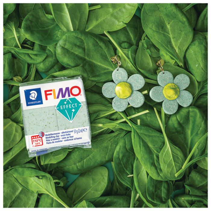MASA ZA MODELIRANJE   57G FIMO EFFECT BOTANICAL STAEDTLER 8010-570 ŠPINAT * DO ISTEKA ZALIHA