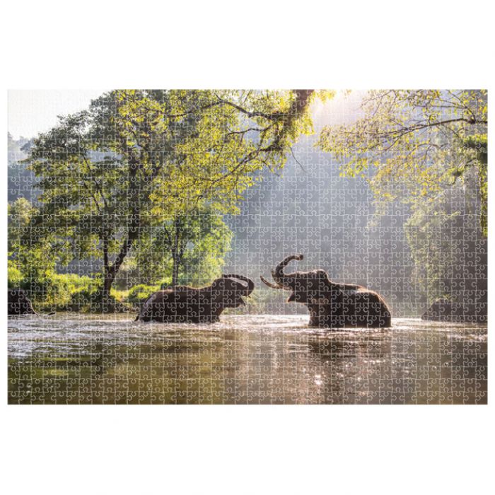 PUZZLE 1000 KOM ANIMAL PLANET ELEPHANT DIAKAKIS 000570695