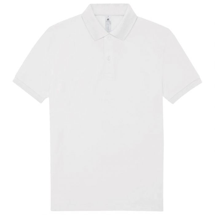 MAJICA KRATKI RUKAVI B&C MYPOLO180 180G - Bijela