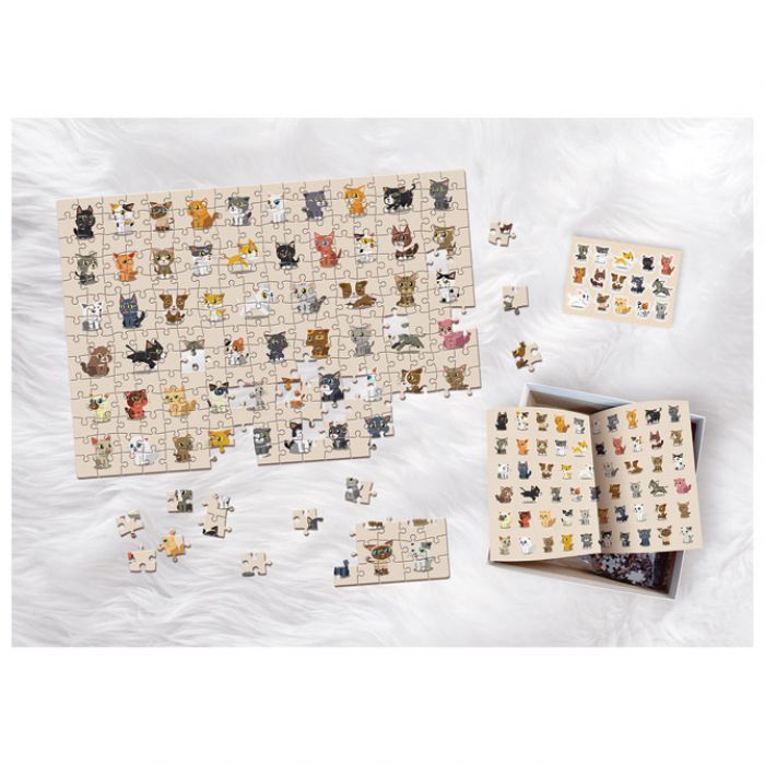 PUZZLE 250 KOM KIDS 8 CATS INTERDRUK