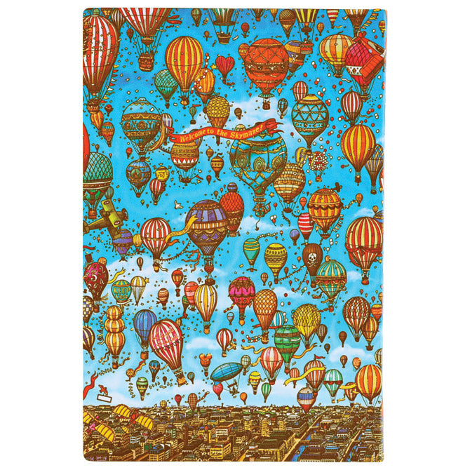 NOTES 9X14 CM-MINI CRTE 104L S GUMICOM BALLOON FESTIVAL FLEXIS PAPERBLANKS FB9912-3