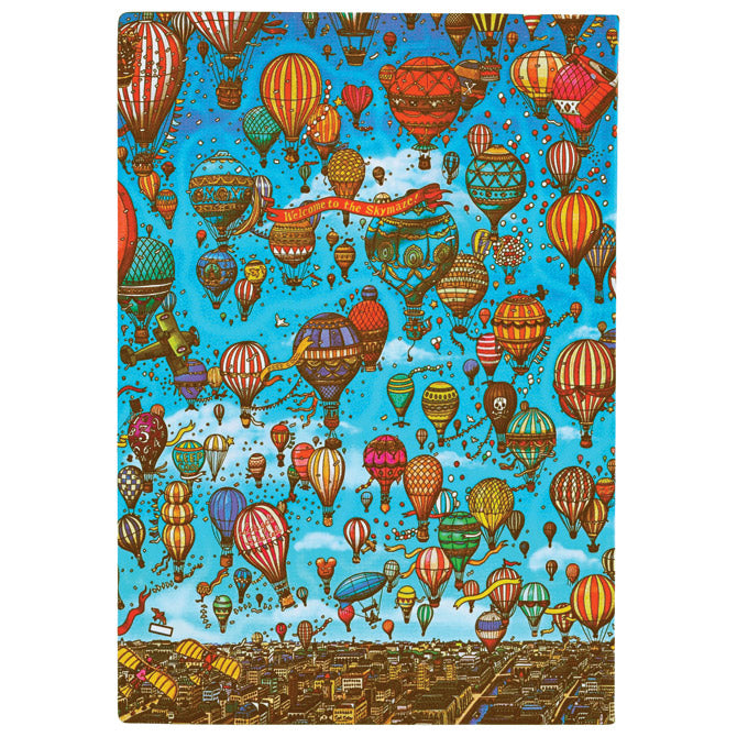 NOTES 12X17,5 CM-MIDI CRTE  88L S GUMICOM BALLON FESTIVAL FLEXIS PAPERBLANKS FB9910-9