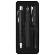GARNITURA OLOVKA KEMIJSKA PLUS NALIVPERO POLY U MET.KUT. FABER CASTELL 241050 CRNA