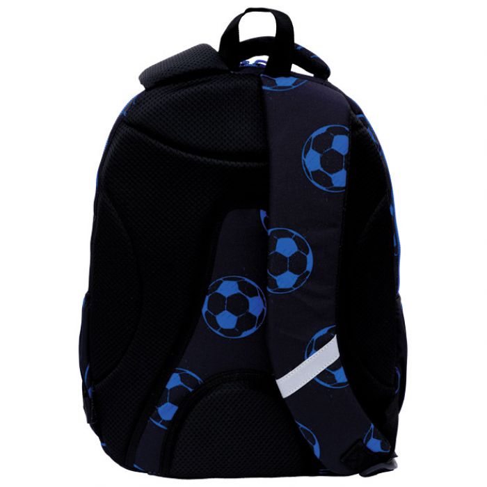 RUKSAK ŠKOLSKI-NOTEBOOK ANATOMSKI BLUE FOOTBALL HEAD 502025036