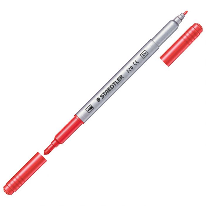 FLOMASTER 12BOJA OBOSTRANI S 2 VRHA DESIGN JOURNEY STAEDTLER 3200 C12 BLISTER
