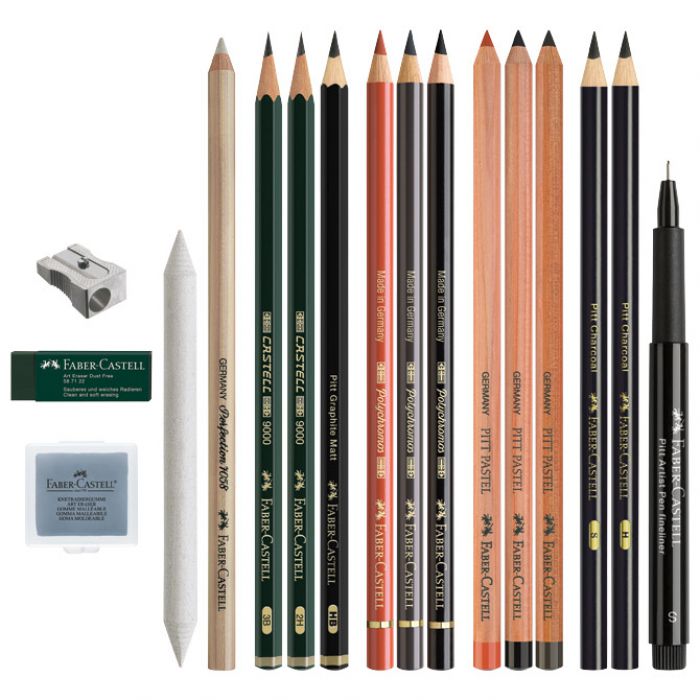 SET ART&GRAPHIC PK17 TRY-IT FABER CASTELL 112925