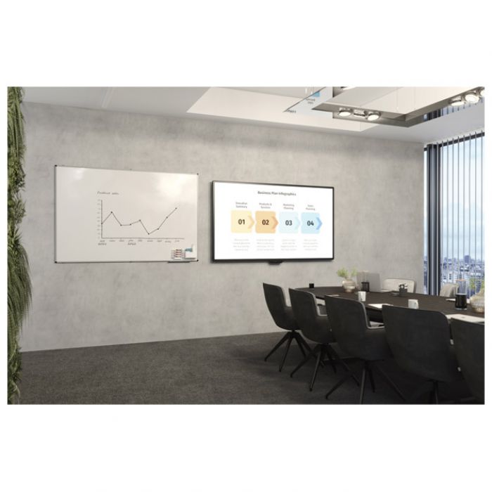 PLOČA MAGNETNA  60X45CM ALUMINIJSKI OKVIR UNITE PLUS LEGAMASTER 7-108235 BIJELA