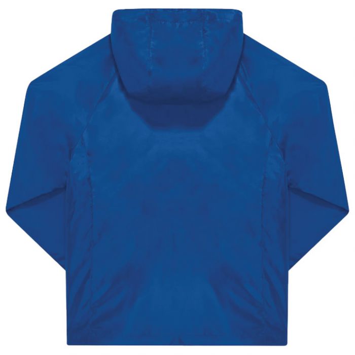 VJETROVKA S KAPULJAČOM ZIP UNISEX B&C # RESET LINED WINDBREAKER TAMNO PLAVA 3XL