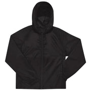 VJETROVKA S KAPULJAČOM ZIP UNISEX B&C # RESET LINED WINDBREAKER CRNA L